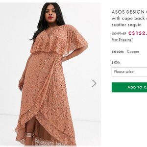 Wrap Style Engagement Photo Party Dress!